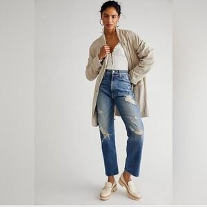 MOTHER HIGH WAISTED STUDY HOVER JEANS SIZE 29